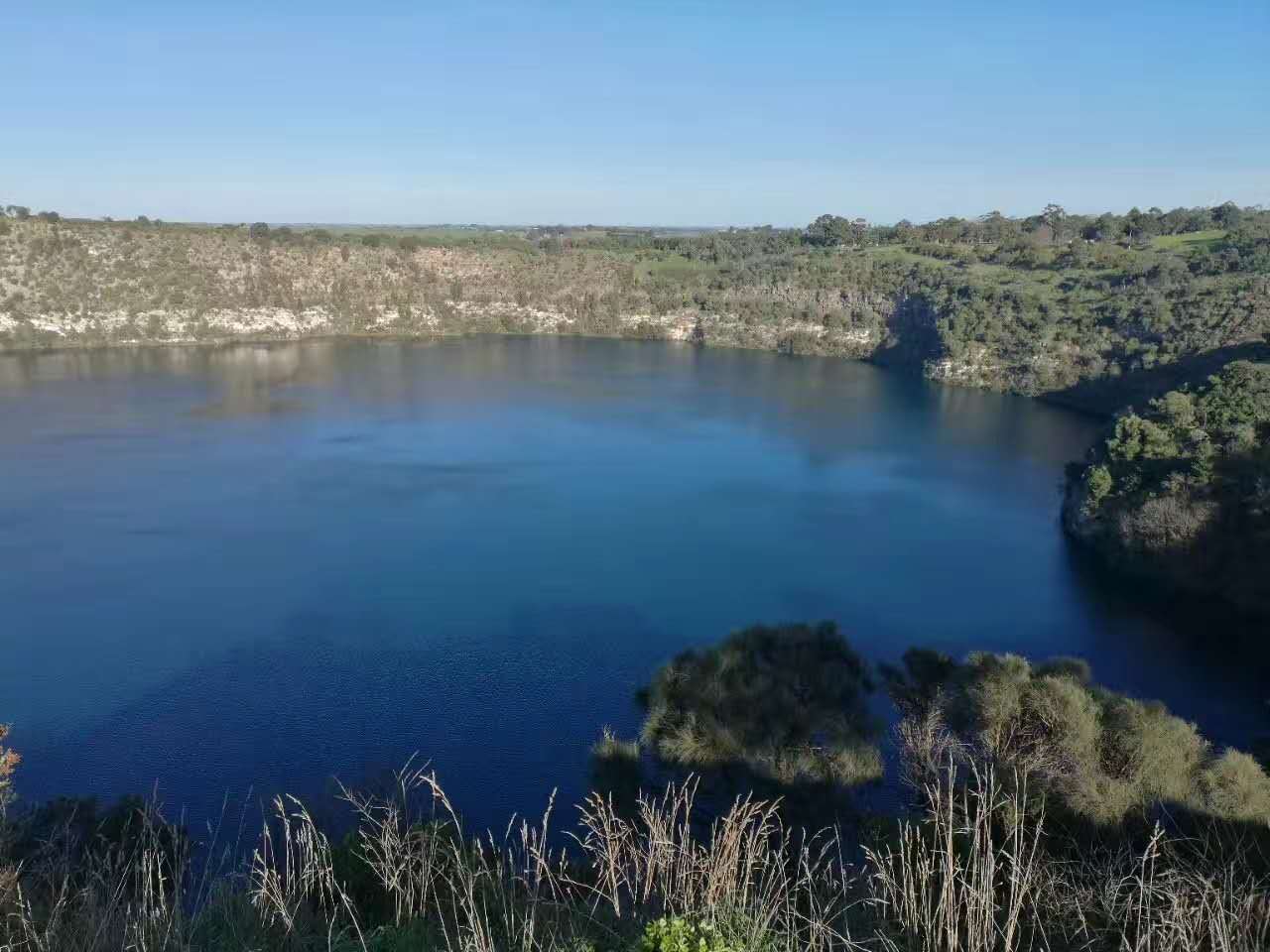 澳大利亞藍湖風光圖4